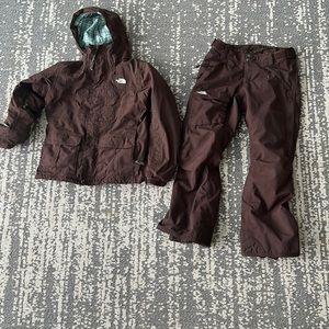 North face ski pants and 3in1 jacket.